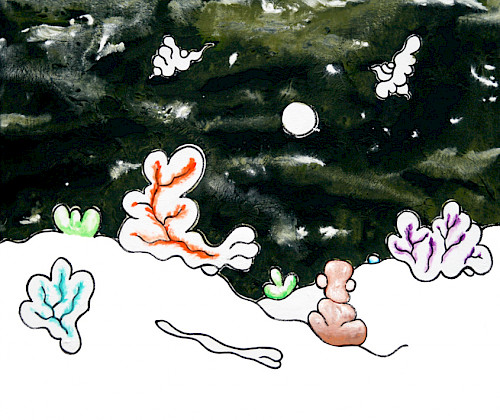 acrylics on canvas | 95 cm x 110 cm | 2026