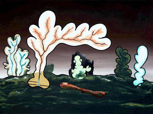 Landschaft | Acrylfarbe auf Leinwand | 90 cm x 120 cm | 2025/26