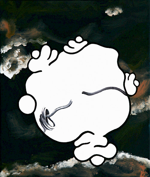 Kopf | Acrylfarbe auf Leinwand | 60 cm x 50 cm | 2025