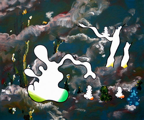 acrylics on canvas | 100 cm x 120 cm | 2025