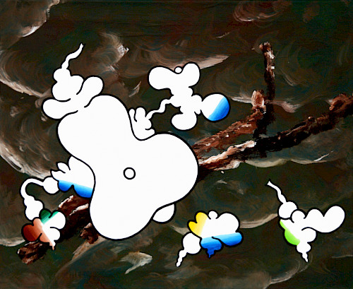 acrylics on canvas | 90 cm x 110 cm | 2025