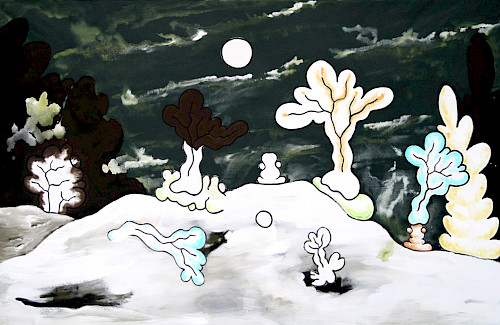 Spring | Acrylfarbe auf Leinwand | 150 cm x 230 cm | 2026