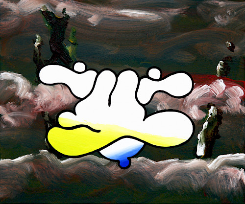 acrylics on canvas | 50 cm x 60 cm | 2025