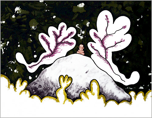 Hill | Acrylfarbe auf Leinwand | 110 cm x 140 cm | 2026