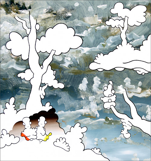 acrylics on canvas | 160 cm x 150 cm | 2025