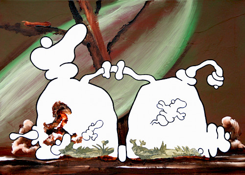 acrylics on canvas | 100 cm x 140 cm | 2025