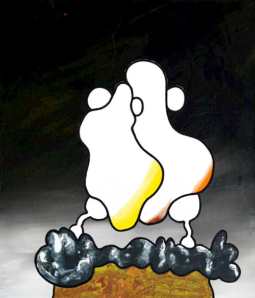 acrylics on canvas | 110 cm x 95 cm | 2025