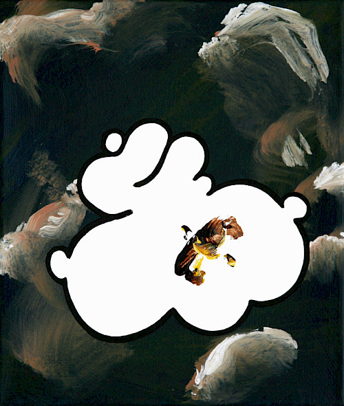 acrylics on canvas | 35 cm x 30 cm | 2025