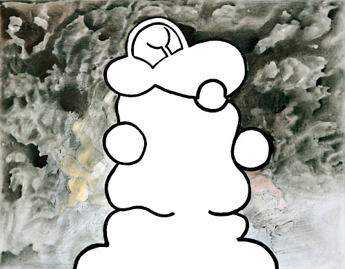 Astronaut | Acrylfarbe auf Leinwand | 60 cm x 77 cm | 2026