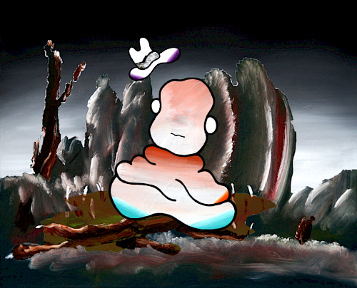 acrylics on canvas | 90 cm x 110 cm | 2025