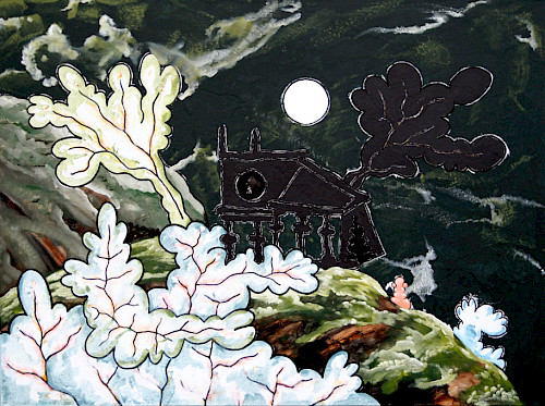 Moon | Acrylfarbe auf Leinwand | 150 cm x 200 cm | 2026