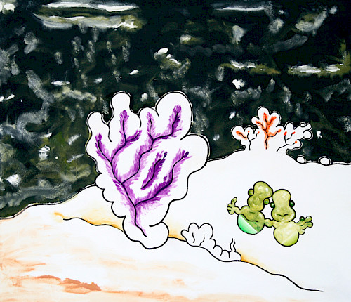 Wintertime | Acrylfarbe auf Leinwand | 130 cm x 150 cm | 2026