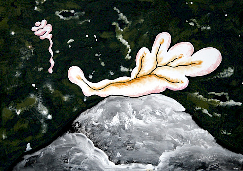 Gipfel | Acrylfarbe auf Leinwand | 100 cm x 140 cm | 2026