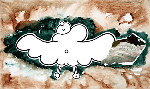 Adler | Acrylfarbe auf Leinwand | 60 cm x 100 cm | 2026